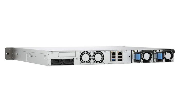 QNAP TS-H665U-RP Servidor de almacenamiento NAS 1U, 8 GB DDR5, 4 Bahías