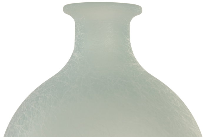 DKD Home Decor Jarrón de Cristal Reciclado Glaseado Azul Celeste 16x16x38 cm DKD Home Decor Jarrón de Cristal Reciclado Glaseado Azul Celeste 16x16x38 cm