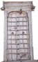 DKD Home Decor Puerta Antigua de Teca 75x30x210 Natural Pieza Única