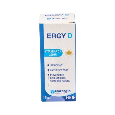 Nutergia Ergy D Vitamina D3 15 ml