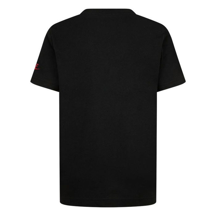 Camiseta de Manga Corta Infantil Nike Air Boxy Negro