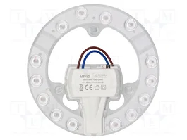 ADVITI Panel Luminoso LED 12W 4000K Ø137mm