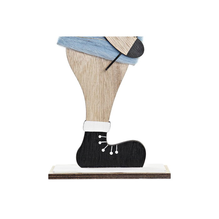 DKD Home Decor Figura de Reno de Madera y Poliéster, Surtido de 4 Unidades, Navidad Alpina DKD Home Decor Figura de Reno de Madera y Poliéster, Surtido de 4 Unidades, Navidad Alpina