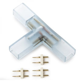 Conector T WDR SMD2835 para tiras LED