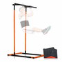 Pack Estación de Dominadas Fitness, Faja Deportiva Efecto Sauna y Guía de Ejercicios InnovaGoods