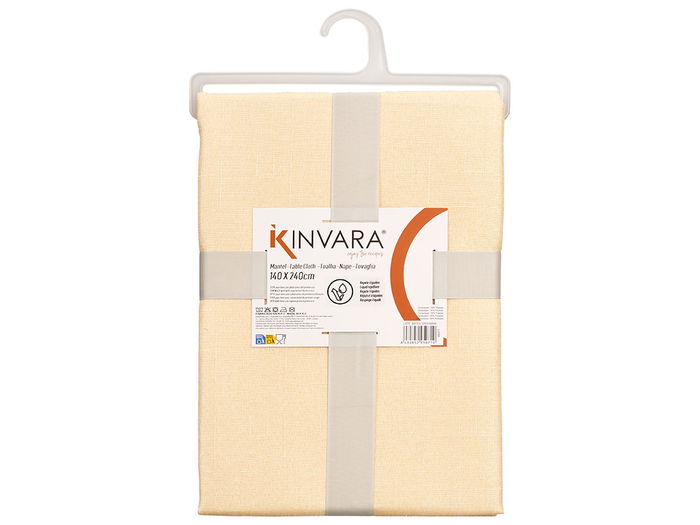 Kinvara Mantel Poliester Beige 140x180 cm (Set de 12)