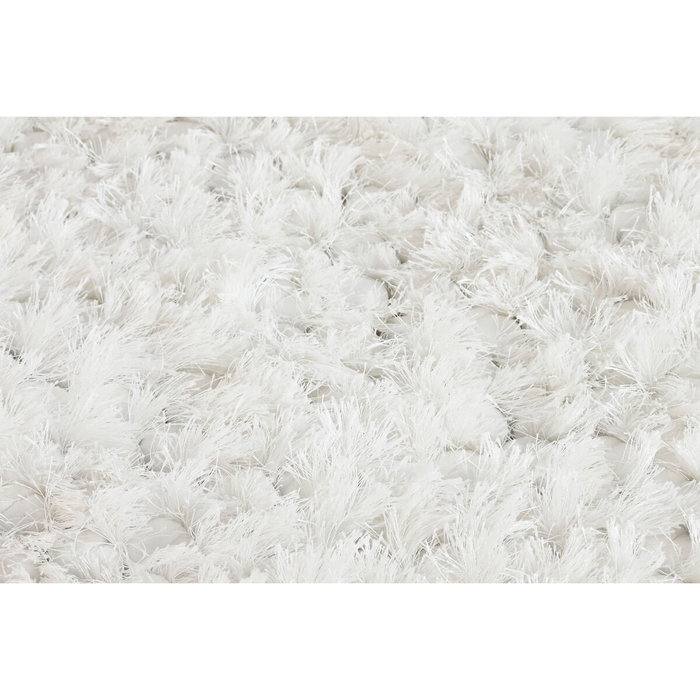 DKD Home Decor Alfombra Blanca de Poliéster 160x230 cm Antideslizante DKD Home Decor Alfombra Blanca de Poliéster 160x230 cm Antideslizante