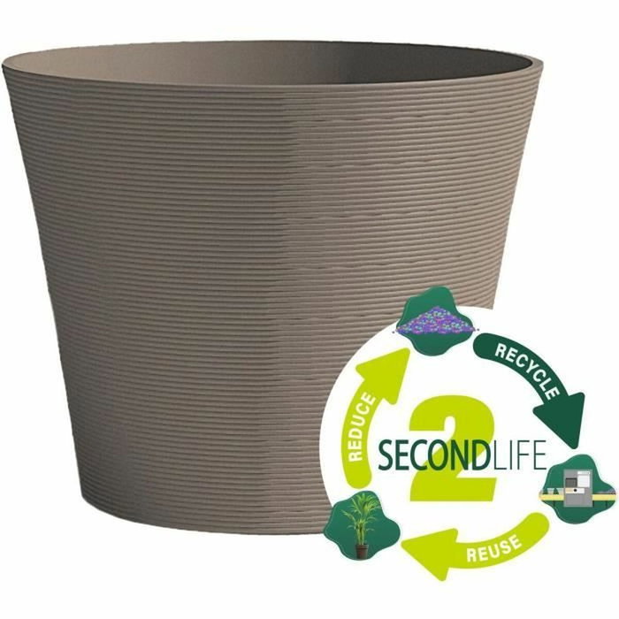 Garden Id Maceta Green Care Sense Taupe 30 x 27 cm Garden Id Maceta Green Care Sense Taupe 30 x 27 cm