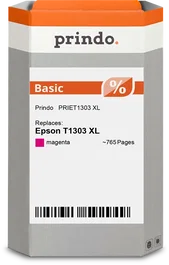 Prindo Cartucho de tinta magenta PRIET1303 Basic XL 10,1ml