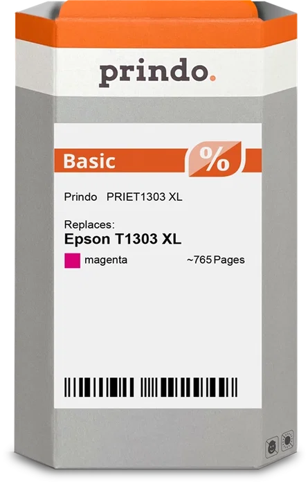 Prindo Cartucho de tinta magenta PRIET1303 Basic XL 10,1ml Prindo Cartucho de tinta magenta PRIET1303 Basic XL 10,1ml