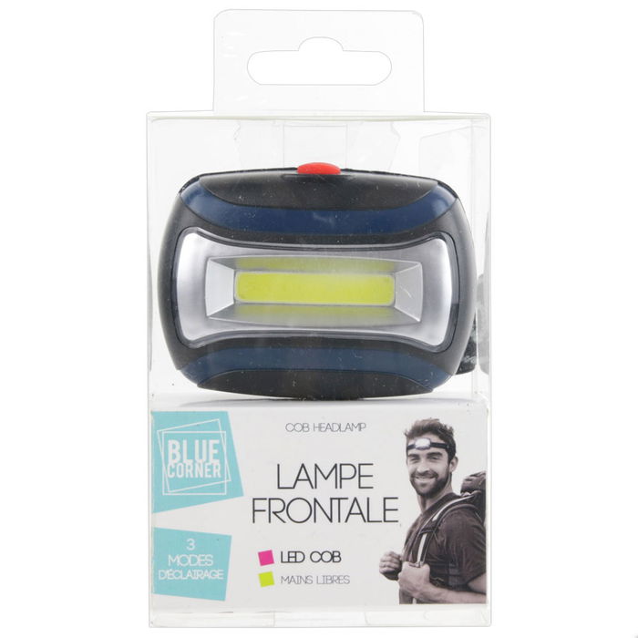 Je cherche une Idee Linterna de Cabeza LED COB - Iluminación Potente y Manos Libres para Exteriores y Hogar