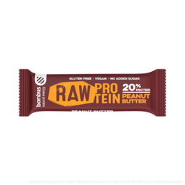 SANTIVERI Bombus Raw Protein Barrita Proteica Vegano Sin Gluten Cacahuete 20uds