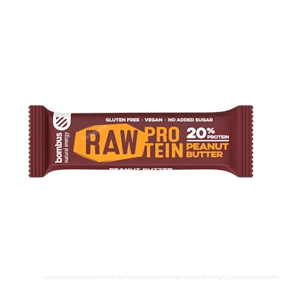 SANTIVERI Bombus Raw Protein Barrita Proteica Vegano Sin Gluten Cacahuete 20uds SANTIVERI Bombus Raw Protein Barrita Proteica Vegano Sin Gluten Cacahuete 20uds