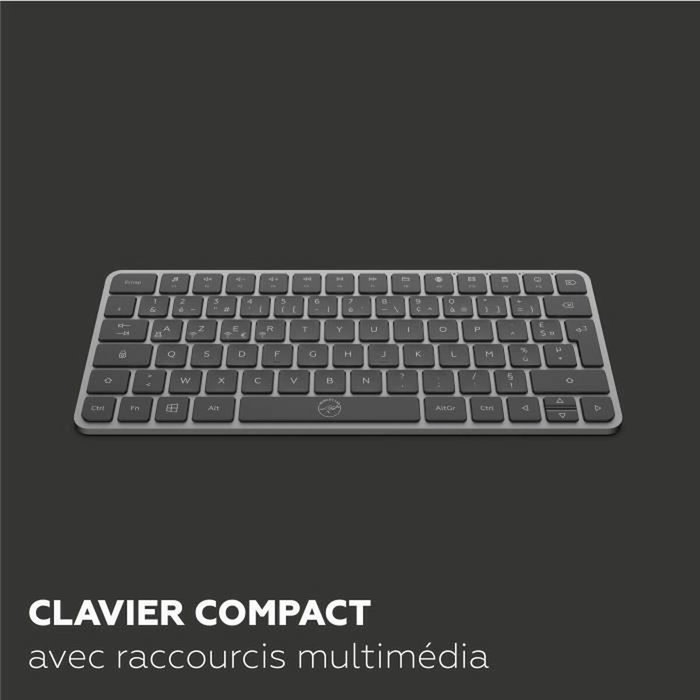 Teclado Mobility Lab KP430W Mini Gris