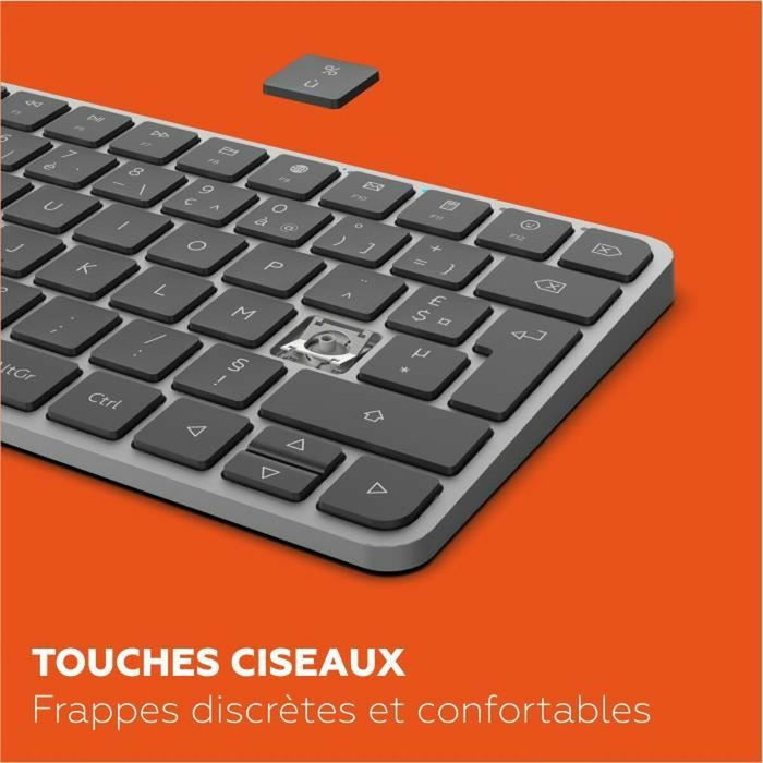Teclado Mobility Lab KP430W Mini Gris