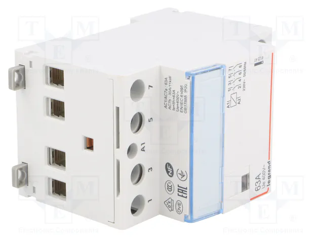 LEGRAND SM300 Contactor 4-polar 63A 230VAC NO x4