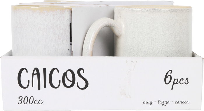 La Mediterranea Mug Recta 300cc Caicos MD