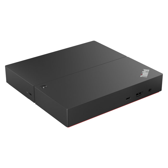 Lenovo ThinkPad Universal USB-C Smart Dock ThinkSmart Edition, Dock de Escritorio con Puertos USB 3.2, HDMI, DisplayPort, Ethernet Gigabit, Resolucion 4K 60Hz
