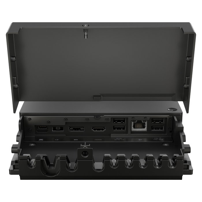 Lenovo ThinkPad Universal USB-C Smart Dock ThinkSmart Edition, Dock de Escritorio con Puertos USB 3.2, HDMI, DisplayPort, Ethernet Gigabit, Resolucion 4K 60Hz