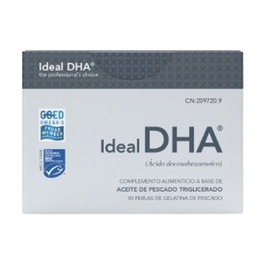 Margan Ideal Omega DHA 90 cápsulas - Complemento alimenticio con Omega-3 de pescado salvaje