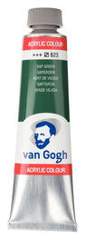 Van Gogh Acrílico Verde Vejiga 623 Tubo 40 ml