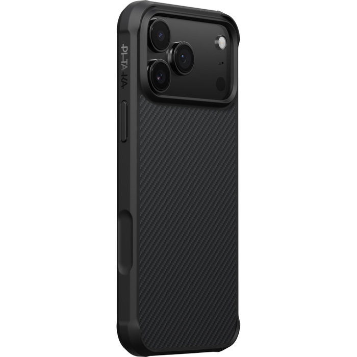 Pitaka Aramid ProGuard Case para iPhone 17 Pro Black/Grey Twill