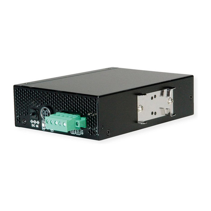ROLINE Industrie Konverter Gigabit Ethernet Dual Speed 100/1000 con PoE