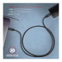 Axagon BUCM32-CM10AB Cable USB-C 3.2 Gen 2 a USB-C 3.2 Gen 2, 1m, negro
