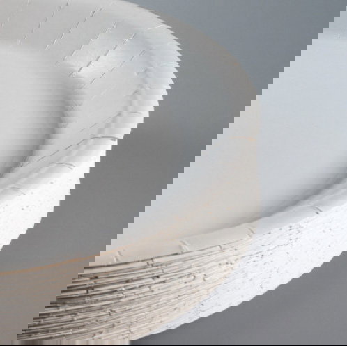 Algon Set 25 Platos Cartón Redondo Soja 28 cm (15 Unidades)