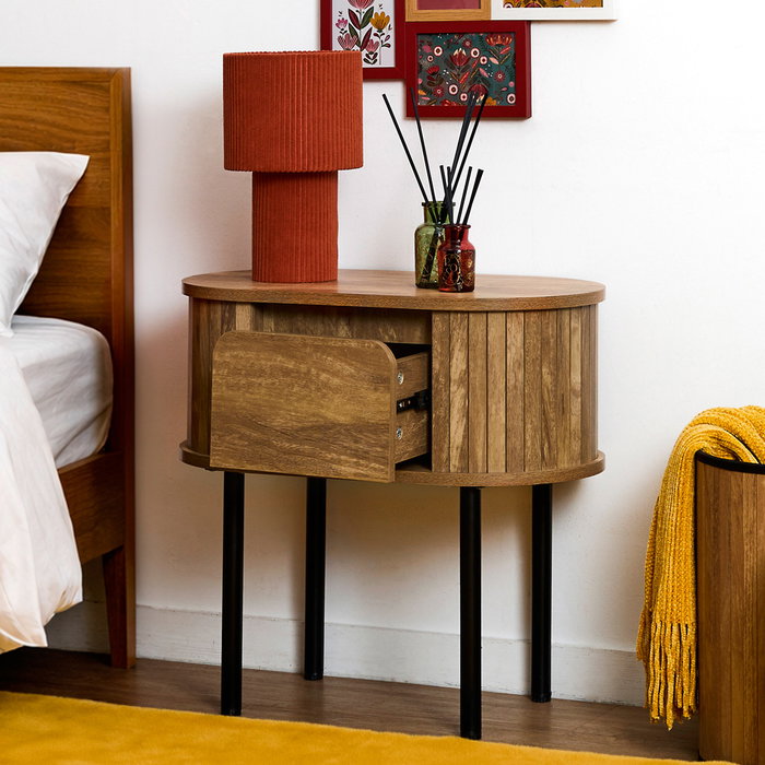 Home Deco Factory Mesita de Noche Heritage