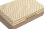 DKD Home Decor Set de 3 Cajas de Madera Marrón y Natural