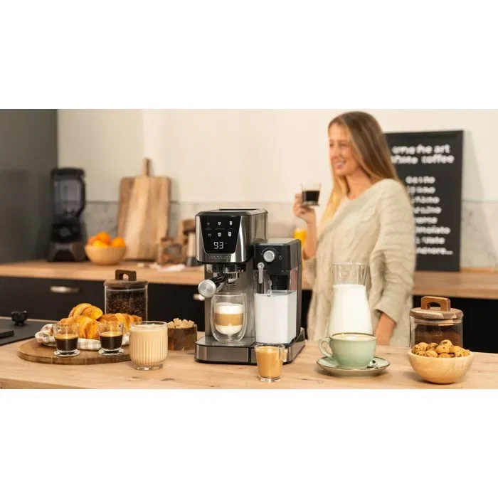 Cecotec Power Espresso 20 Cream Cafetera 1350 W 20 bares 1 L Acero inoxidable