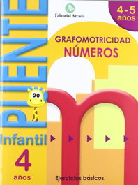C.numeros 4 años-puente infantil, AA.VV. - NADAL EDARCA EDITORIAL
