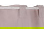 DKD Home Decor Cortina Linen Collection 1c24 Rosa Palo Lino 260 x 140 cm (2 Unidades)