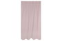 DKD Home Decor Cortina Linen Collection 1c24 Rosa Palo Lino 260 x 140 cm (2 Unidades)