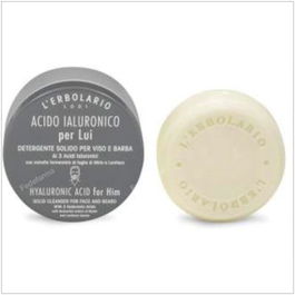 L'ERBOLARIO Detergente Sólido Facial y Barba con Ácido Hialurónico para Hombre 60