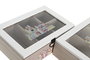 DKD Home Decor Caja para Infusiones Casitas Multicolor