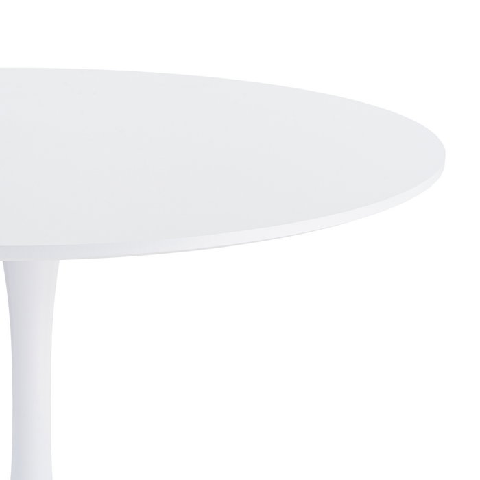 Mesa Comedor Blanco Dm-Metal 100 X 100 X 75 cm