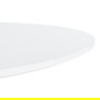 Mesa Comedor Blanco Dm-Metal 100 X 100 X 75 cm