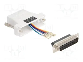 DeLOCK 67093 Adaptador D-Sub 25 Macho a RJ12 Hembra