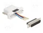 DeLOCK 67093 Adaptador D-Sub 25 Macho a RJ12 Hembra
