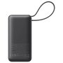 Anker A1259G11 545 Nano PowerBank 10000 mAh Negro PD 30W Carga Rápida USB-C con Cable para Teléfono Móvil, Smartphone, Tableta, Reloj
