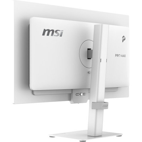 MSI Pro MAX 271UPXW12G Monitor Gaming 26.5 pulg 4K QD-OLED Blanco