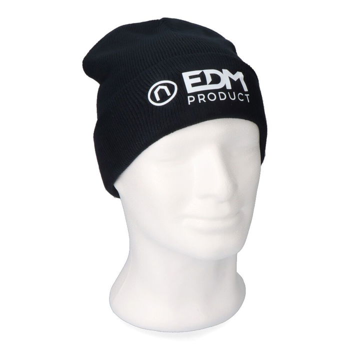 Edm Gorro de punto invierno azul marino 100% acrílico