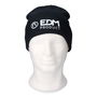 Edm Gorro de punto invierno azul marino 100% acrílico