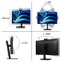 Philips Monitor 32B2U3601H/00 Quad HD IPS 31.5 pol. 100 Hz Negro