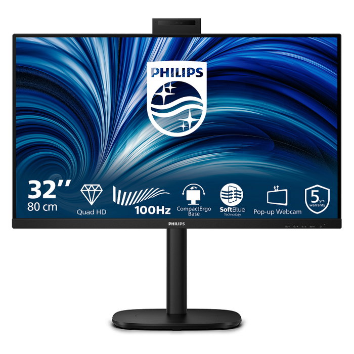 Philips 32B2U3601H/00 Monitor 31.5 pulg QHD IPS 100Hz Negro Philips 32B2U3601H/00 Monitor 31.5 pulg QHD IPS 100Hz Negro