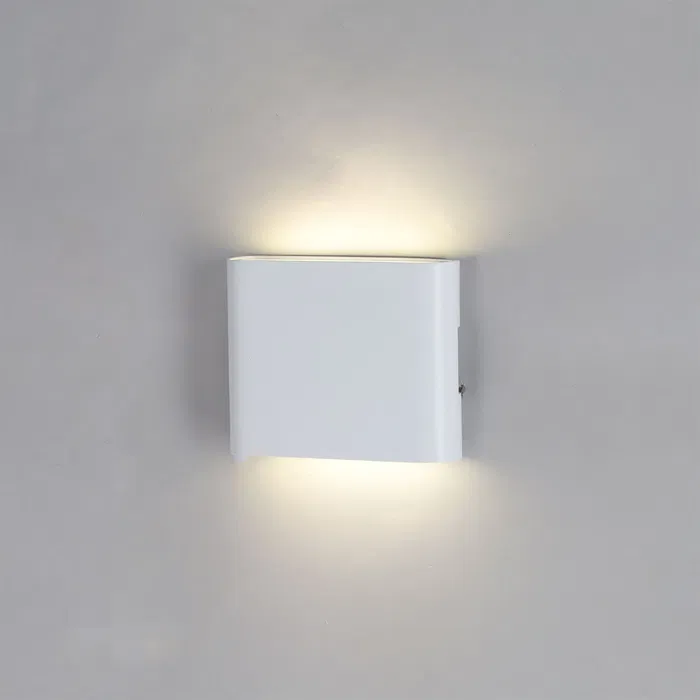 Medford Aplique de Pared LED Exterior Blanco 6W Aluminio Up/Down Medford Aplique de Pared LED Exterior Blanco 6W Aluminio Up/Down