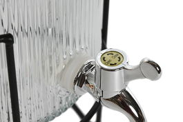 DKD Home Decor Dispensador Bebidas Negro 5L 23.5 x 40.5 x 19.6 cm