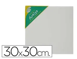 Artist Bastidor Lienzo Grapado Trasero Algodón 100% 30x30 cm